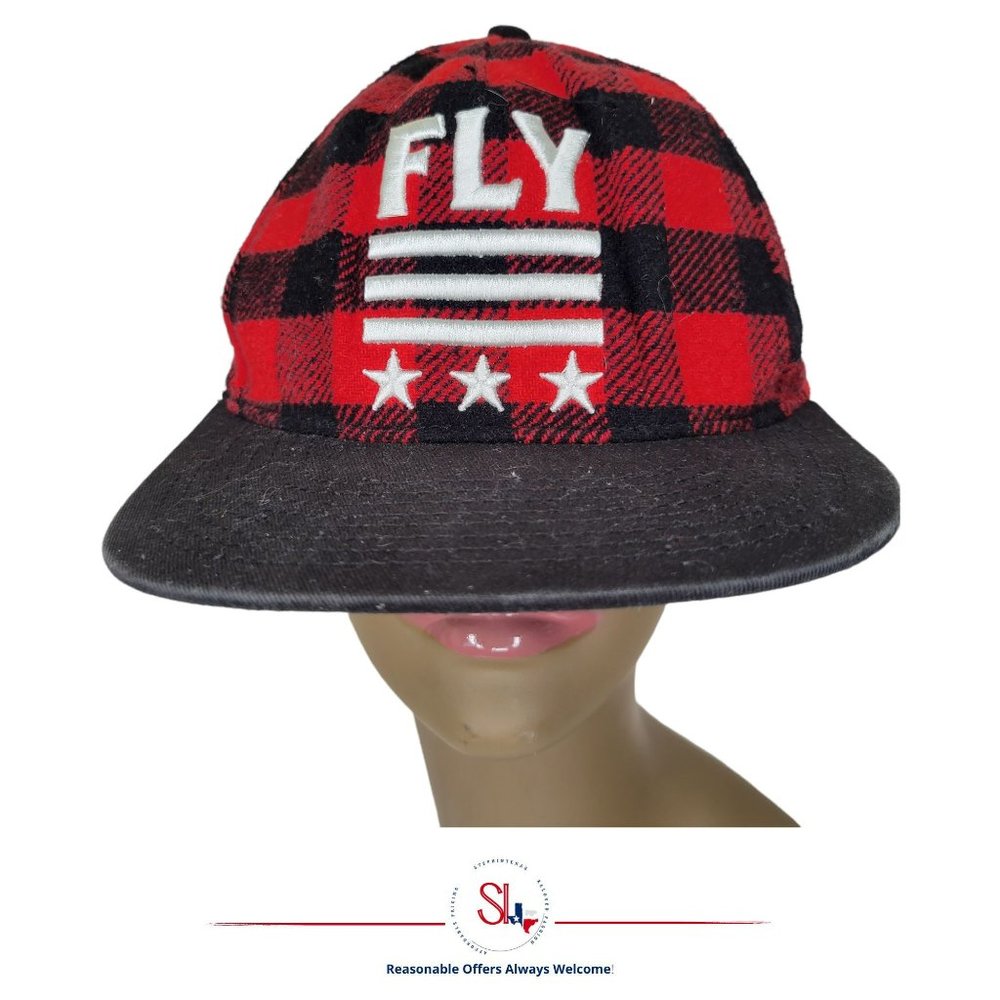 Born Fly Originals "The Auston" Flannel Snapback Cap Buffalo Plaid